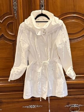 Blanc Noir Anorak White Size M